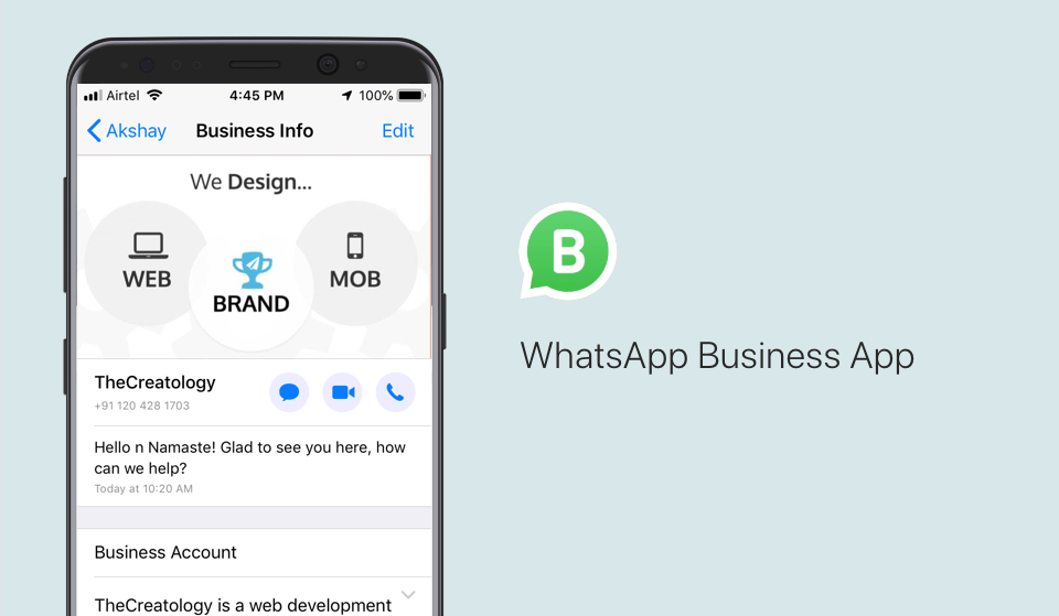 Create Business Account for Work TheCreatology